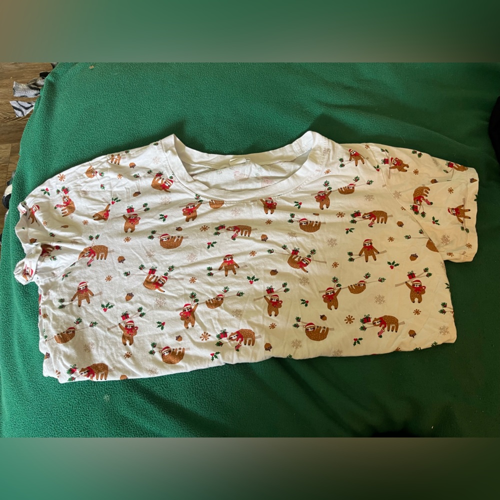 Electric Pink Christmas Crop Top
